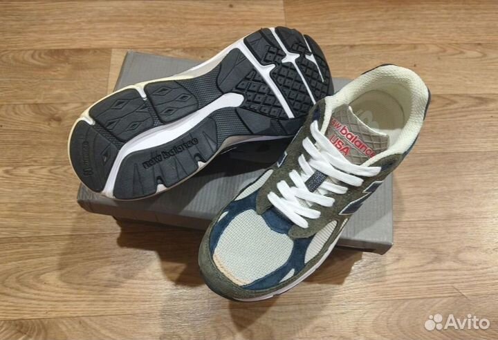 Кроссовки новые New balance 990 Lux натуральные