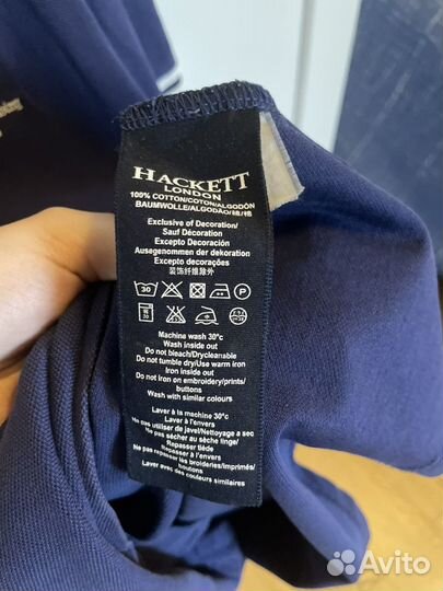 Мужское поло Hackett London оригинал