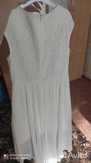 Свадебное платье 42-44бу