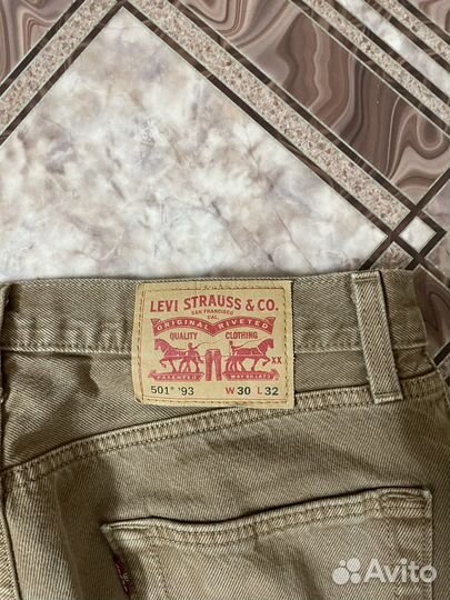 Джинсы мужские levis редкие 501 original