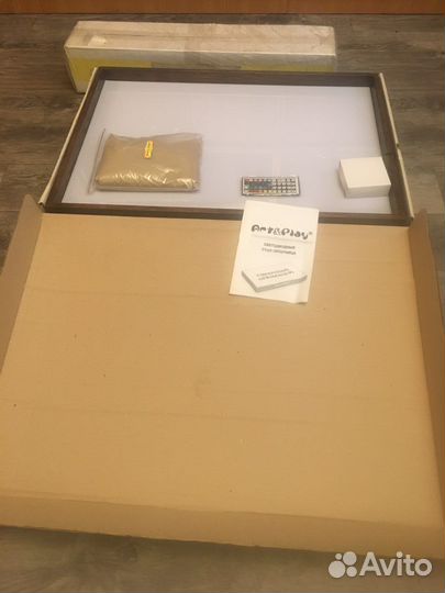 Светодиодный стол-песочница