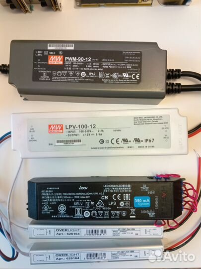 Блоки питания, LED драйвера