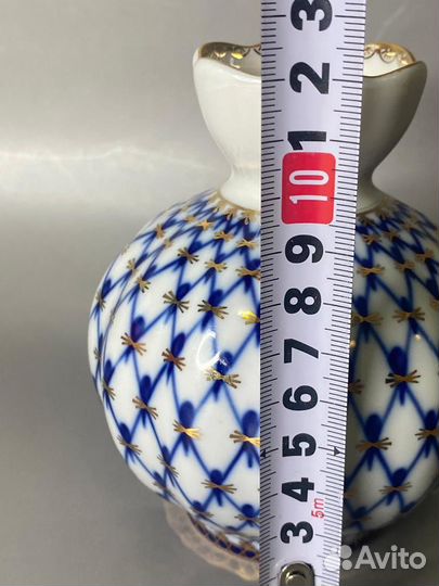 Ваза сетка кобальт лфз