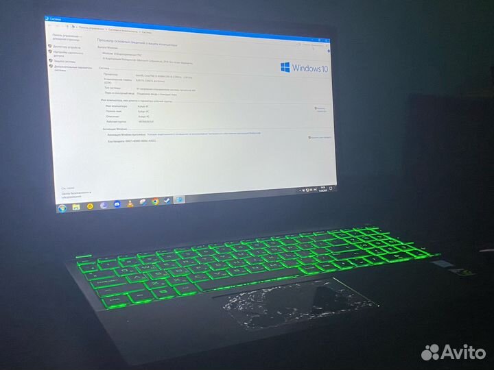Игровой ноутбук HP Pavilion Gaming 15