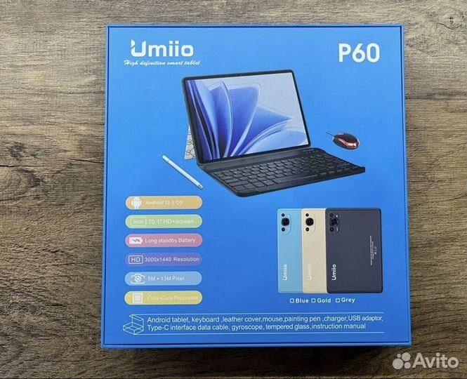 Планшет с клавиатурой Umiio p60 Pad (6/128)