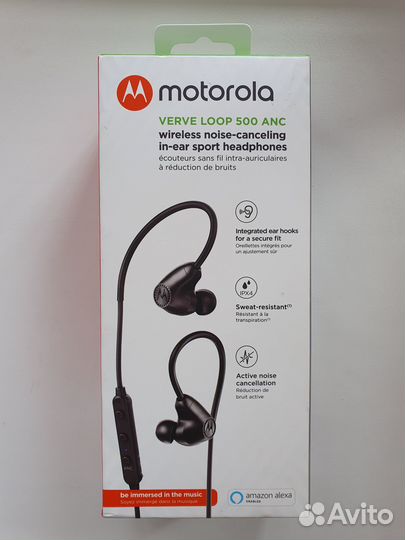 Беспроводные наушники Motorola VerveLoop 500 ANC