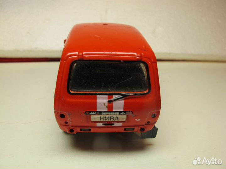 Модель автомобиля Нива пожарная охрана 01