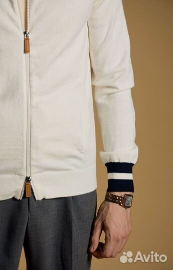 Бежевый кардиган