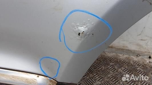 Дверь задняя левая volkswagen touareg 7L (2NK22FG01)