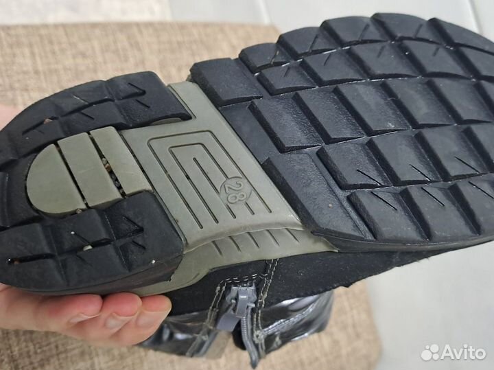 Сапоги дутики для девочки 28 размер