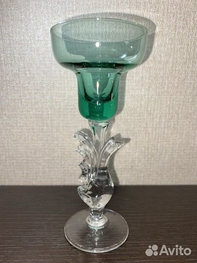 Подсвечник хрустальный СССР