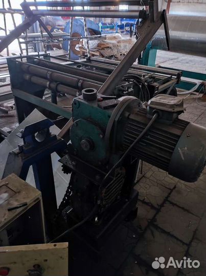 Линия блок-хаус с линией штрипсования