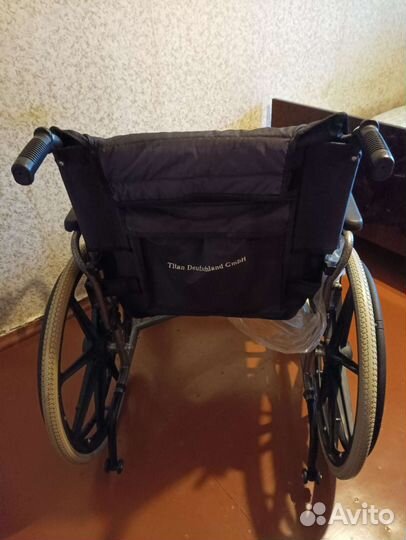 Коляска инвалидная новая до 135кг