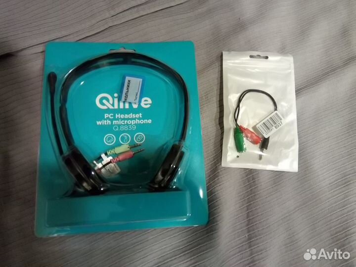 Гарнитура проводная Qilive Q.8839