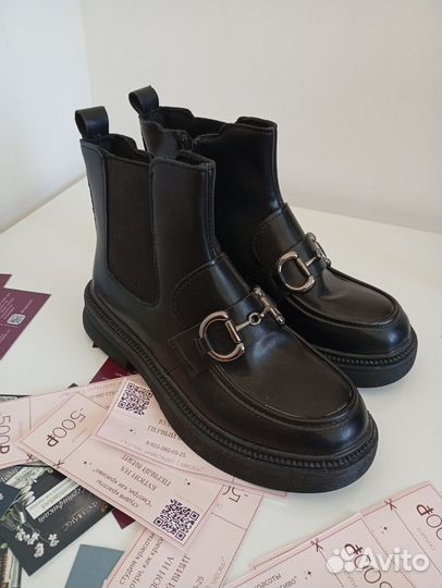 Ботинки женские весна новые
