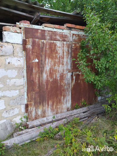 Ворота гаражные бу