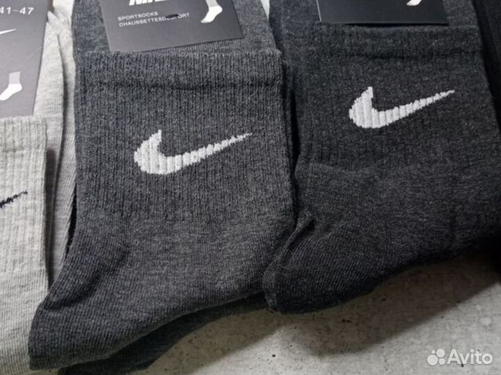 Носки nike хлопок 10 пар