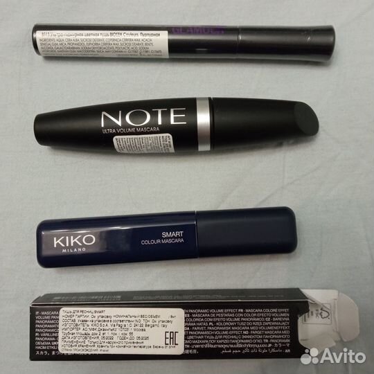Тушь для ресниц note, kiko milano