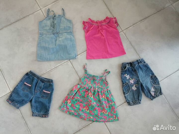 Детские вещи пакетом на девочку