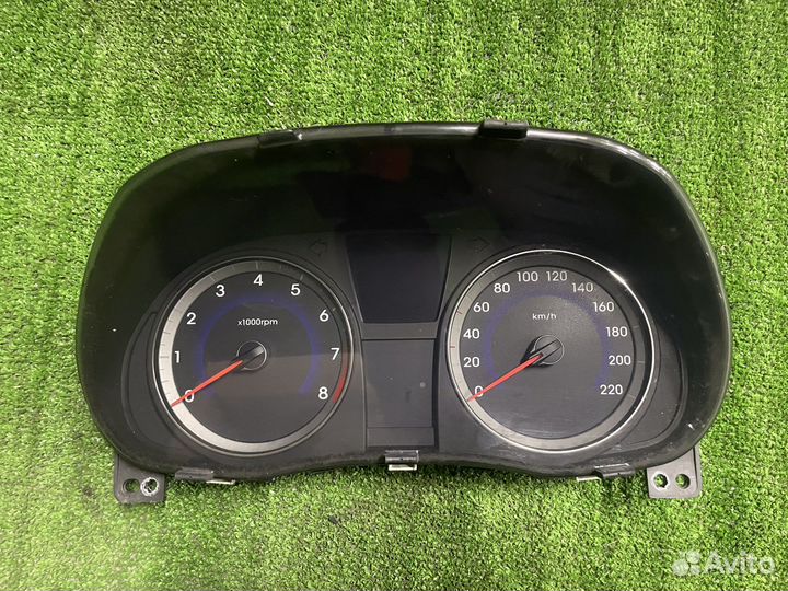 Приборная панель Hyundai solaris 1