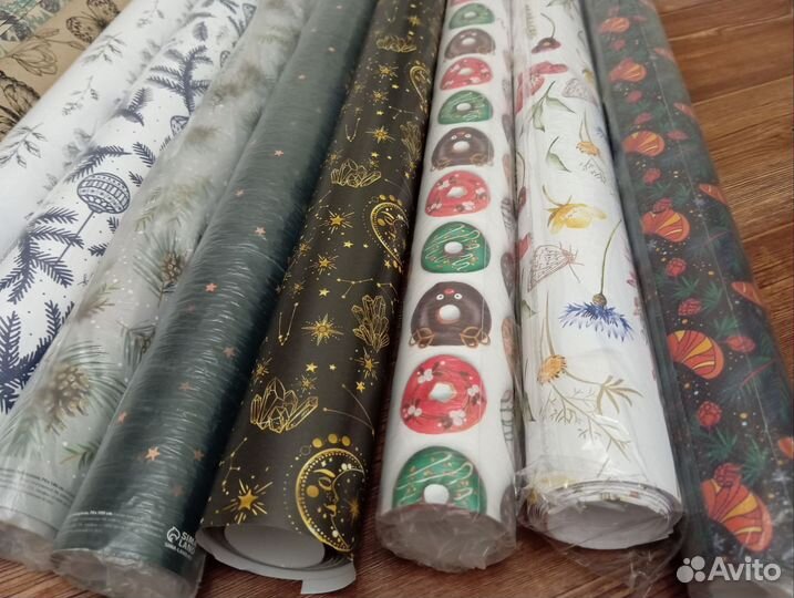 Упаковочная бумага для подарков