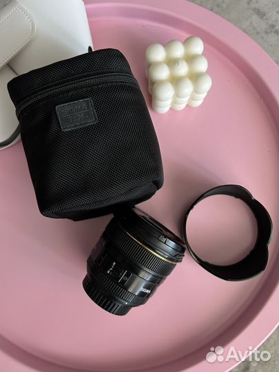 Объектив sigma 50 mm 1.4 canon