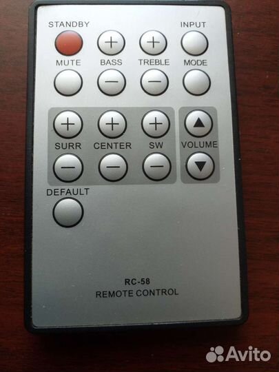 Пульт оригинальный для акустики 5.1