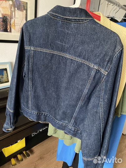 Джинсовая куртка levis женская