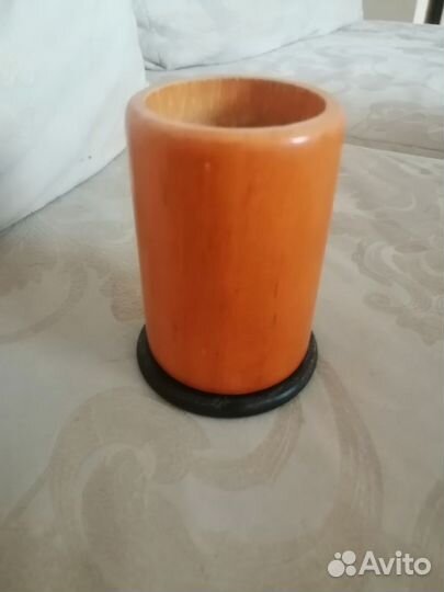 Салфетница и вазочка набор дерево