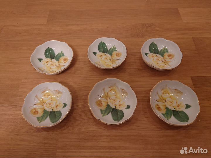 Розетки для варенья фарфор 6 шт