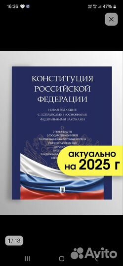 Конституция РФ 2025