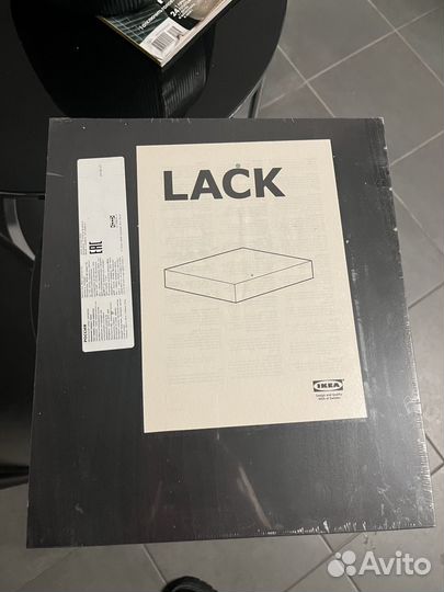 Полка Lack IKEA полка 30x26