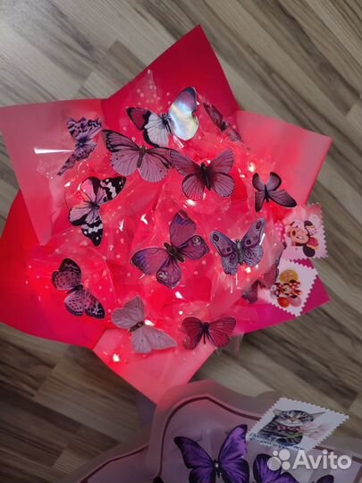 Букеты из бабочек в наличии