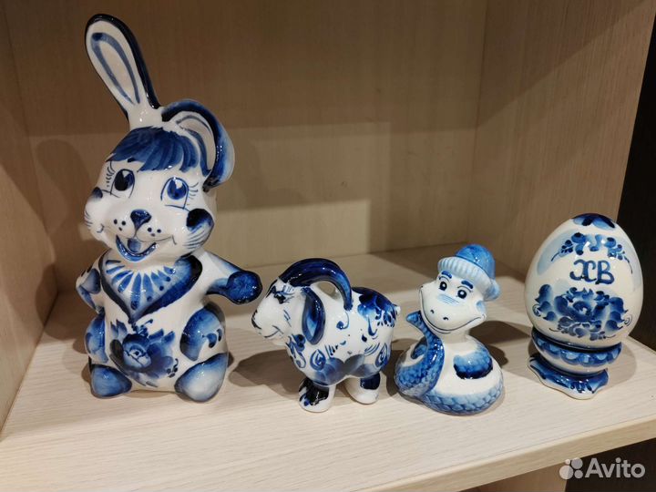 Статуэтки гжель