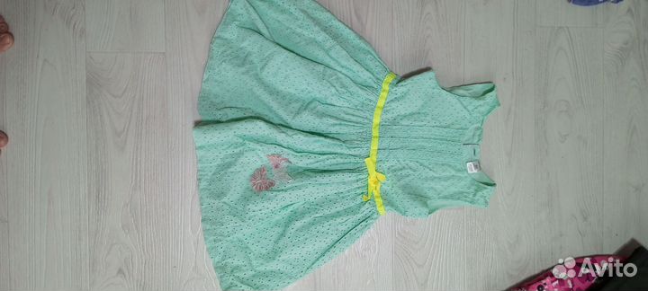 Летние платья на девочку 98 104