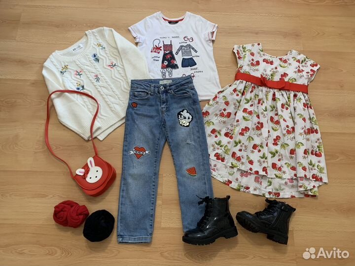 Пакет вещей на девочку 116
