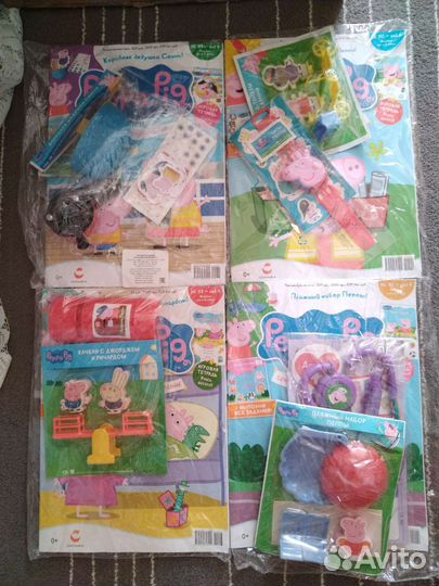 Спецвыпуски и журналы Свинка пеппа с подарками