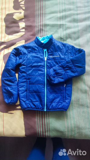 Куртка didriksons двухсторонняя 130+