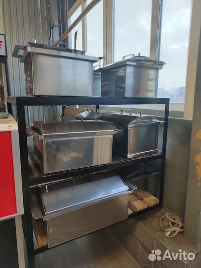 Коптильня горячего копчения