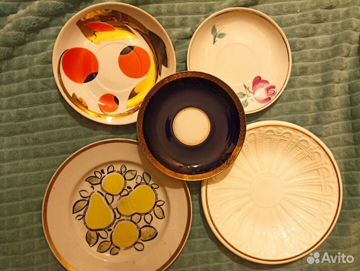 Предметы интерьера - блюдца СССР