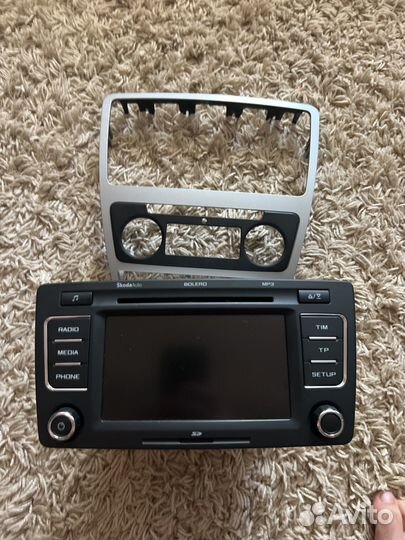 Магнитола bolero skoda octavia a5