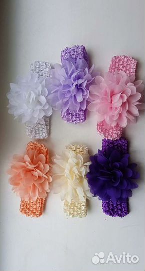 Резинки-повязки на головку