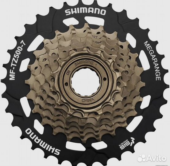 Трещётка shimano Tourney TZ500 14-34 7 скоростей