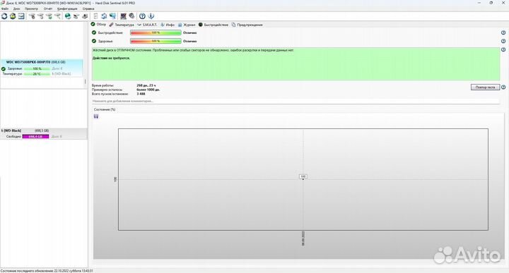 Переносной жёсткий диск 750gb