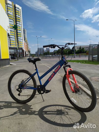 Велосипед горный 6 скоростей rush hour lady