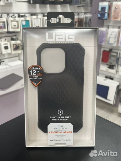 Uag iPhone 14 Pro Essential Armor Black (MagSafe)