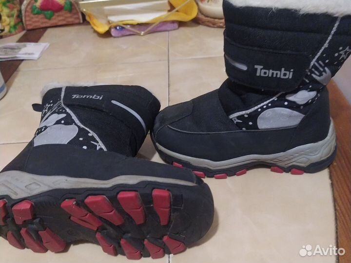 Сапоги дутики детские25р