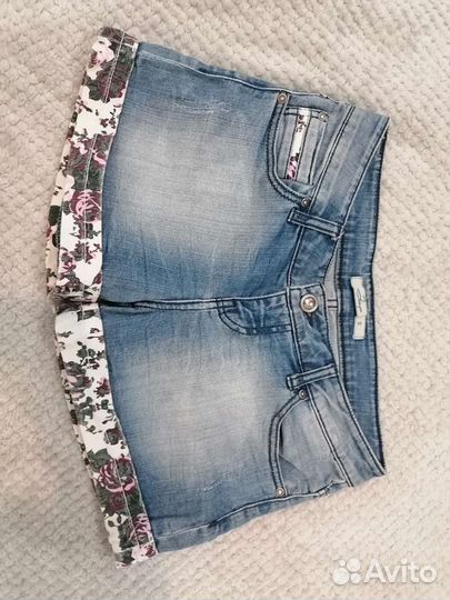 Шорты джинсовые