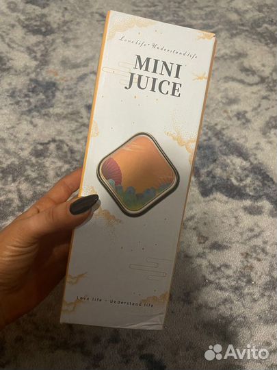 Портативный блендер mini juice 6 лезвий