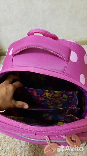 Рюкзак grizzly школьный для девочки